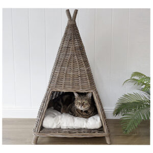 Tepee Cat House Kubu Grey