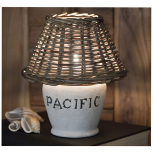 Table Lamp With Teracota