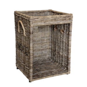 Fire Wood Rack Kubu Grey Pipe  Iron Frame