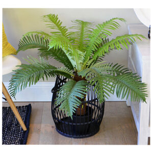 Rond Pot Basket Vertical  Weaving