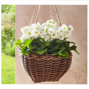 Hanging Pot Basket With  Rope