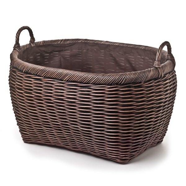 Oval Toy Basket Syntetic Rattan