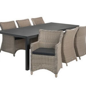 Laura Dining Setting Syntetic  Rattan