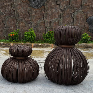 Kwall Brown Hanging Lamp