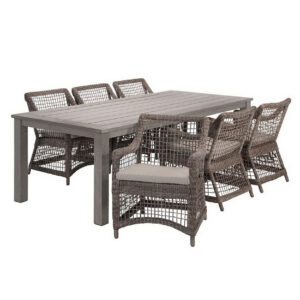 Vicenza Dining Chair Setting Syntetic  Rattan