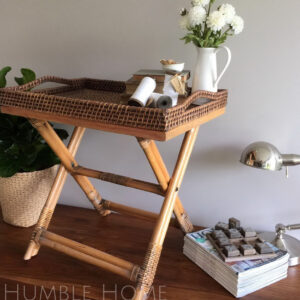 Serving Tray Lombok Weaving With Polding Leg