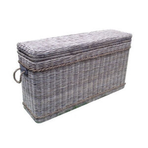 Long Trunk Pipe Iron Frame with Rope & Handle Wood