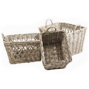 Set Of 3 Washing Basket