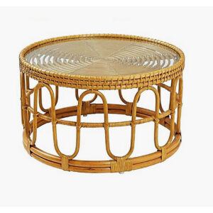 Round Coffee Table Lombok Weaving