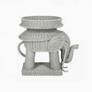 Elephant Side Table grey Color