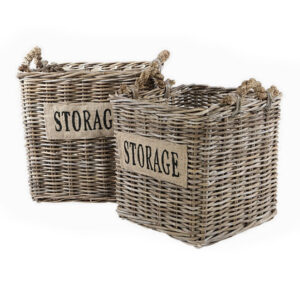 Set Of 2 Storage Basket