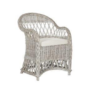 Paris Chair Kubu Grey Criscross Weaving