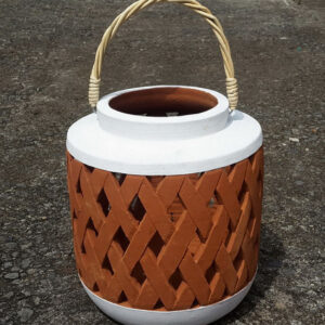 Big Size Terracotta Candle Holder