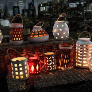 Assorted Terracotta Candle Holder